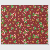 Weihnachtsfeiertag Packpapier (Flach)