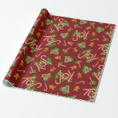 Weihnachtsfeiertag Packpapier (Ungerollt)