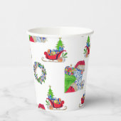 Weihnachtsfeiertag Pappbecher (Links)