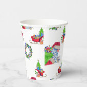 Weihnachtsfeiertag Pappbecher (Rechts)