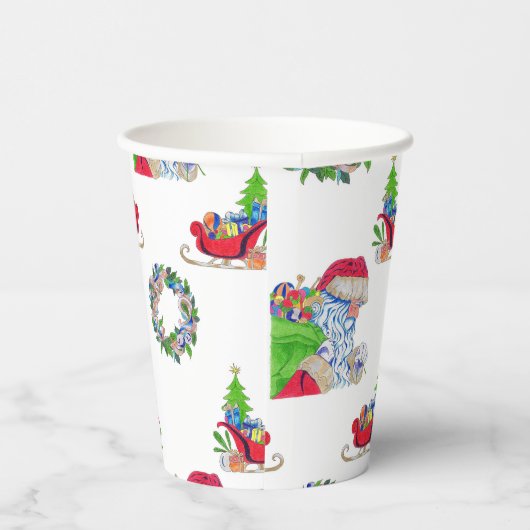 Weihnachtsfeiertag Pappbecher (Rechts)