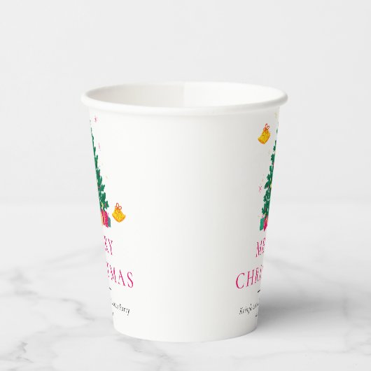 Weihnachtsfeiertag Pappbecher (Links)