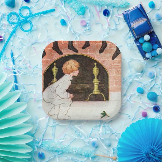 Weihnachtsfeiertag Pappteller (Party)