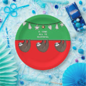 Weihnachtsfeiertag Pappteller (Party)