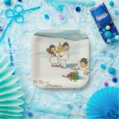 Weihnachtsfeiertag Pappteller (Party)