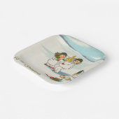 Weihnachtsfeiertag Pappteller (Gewinkelt)