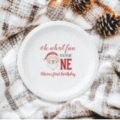 Weihnachtsfeiertag Pappteller