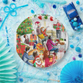 Weihnachtsfeiertag Pappteller (Party)