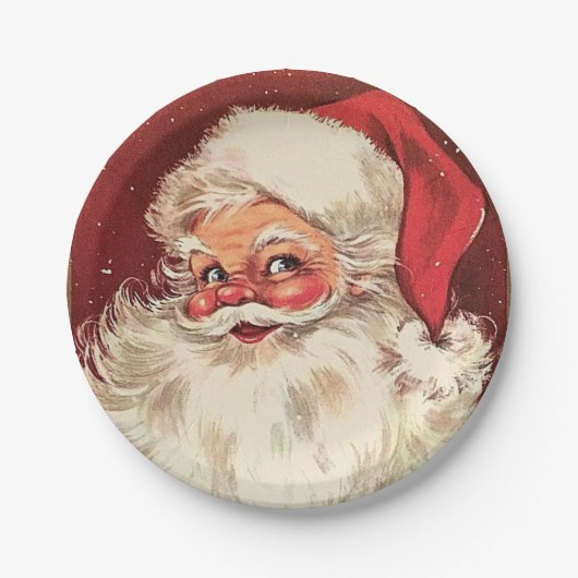 Weihnachtsfeiertag Pappteller (Vorderseite)