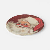 Weihnachtsfeiertag Pappteller (Schrägansicht)