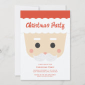 Weihnachtsfeiertag Party Einladung (Vorderseite)