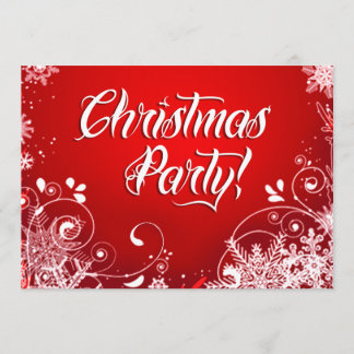 Weihnachtsfeiertag Party Einladung