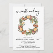 Weihnachtsfeiertag Party Kariert rot Einladung (Vorderseite)