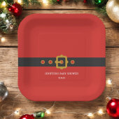 Weihnachtsfeiertag Party Pappteller