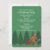 Weihnachtsfeiertag Party Squatchy Spaß Kinder Einladung (Vorderseite)