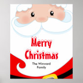 Weihnachtsfeiertag Party unterzeichnen Poster (Vorne)