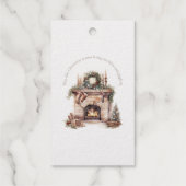 Weihnachtsfeiertag Personalisiert Geschenkanhänger (Rückseite)