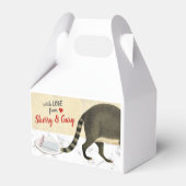 Weihnachtsfeiertag personalisierte Kochbox Leckere Geschenkschachtel (Rückseite)