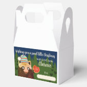 Weihnachtsfeiertag personalisierte Kochbox Leckere Geschenkschachtel (Geöffnet)