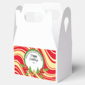 Weihnachtsfeiertag personalisierte Kochbox Leckere Geschenkschachtel (Geöffnet)