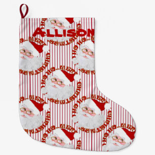 Weihnachtsfeiertag - Personalisierter WeihnachtsSt Großer Weihnachtsstrumpf