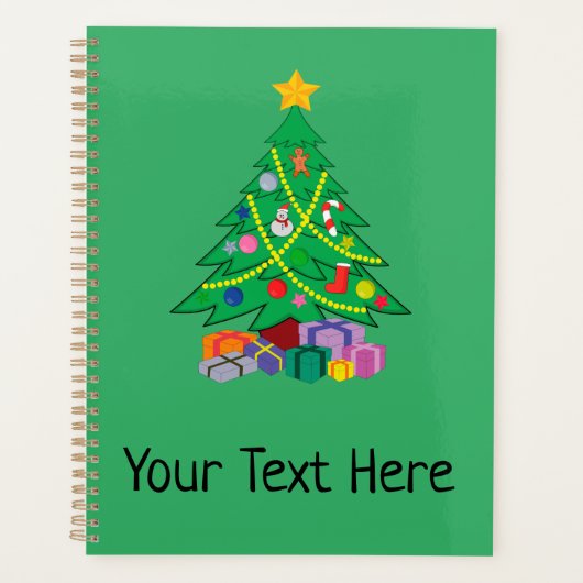 Weihnachtsfeiertag Planer (Vorderseite)