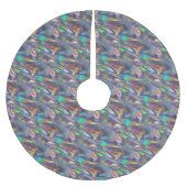 Weihnachtsfeiertag Polyester Weihnachtsbaumdecke (Vorderseite)