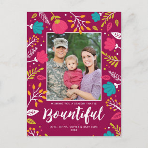 Weihnachtsfeiertag Postkarte