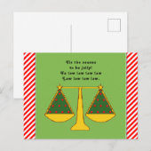 Weihnachtsfeiertag Postkarte (Vorne/Hinten)