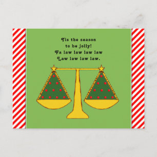 Weihnachtsfeiertag Postkarte