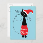 Weihnachtsfeiertag Postkarte (Vorne/Hinten)