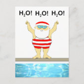 Weihnachtsfeiertag Postkarte (Vorderseite)