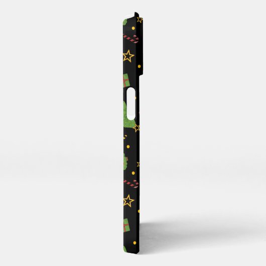 Weihnachtsfeiertag Print iPhone Hülle (Rechte Seite)