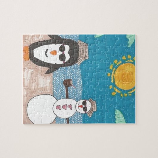 Weihnachtsfeiertag Puzzle (Horizontal)