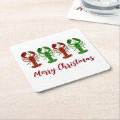 Weihnachtsfeiertag Rechteckiger Pappuntersetzer (angewinkelt)