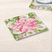 Weihnachtsfeiertag Rechteckiger Pappuntersetzer (angewinkelt)