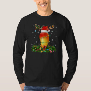 Weihnachtsfeiertag Renntier Hut Santa Mango Weihna T-Shirt