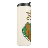 Weihnachtsfeiertag | Rett den Neck für mich, Clark Thermosbecher (Nach links gedreht)