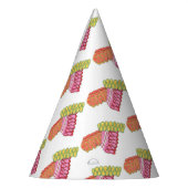 Weihnachtsfeiertag Ribbon Candy Xmas Feinschmecker Partyhütchen (Links)