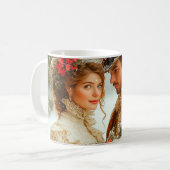 Weihnachtsfeiertag Romanische Tasse (Vorderseite Links)
