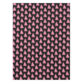 Weihnachtsfeiertag Rosa Baum Tischdecke (Vorderseite)