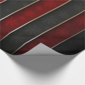 Weihnachtsfeiertag - rot/Schwarzes mit Geschenkpapier (Ecke)
