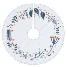 Weihnachtsfeiertag Rot und Blau