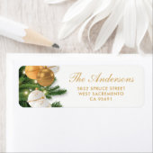 Weihnachtsfeiertag-Rücksendeadresse (Insitu)