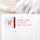 Weihnachtsfeiertag - Rücksendeadressen-Aufkleber (Insitu)