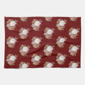 Weihnachtsfeiertag Saisonale Leckereien Handtuch (Horizontal)