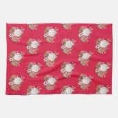 Weihnachtsfeiertag Saisonale Leckereien Handtuch (Horizontal)