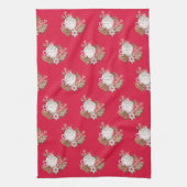 Weihnachtsfeiertag Saisonale Leckereien Handtuch (Vertikal)