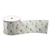 Weihnachtsfeiertag Satin Ribbon Satinband (Spule)