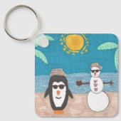 Weihnachtsfeiertag Schlüsselanhänger (Vorderseite)